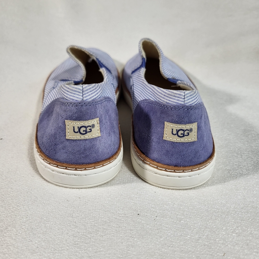 UGG Adley Stripe Slip On Sneakers Womens 9 - Picture 5 of 10